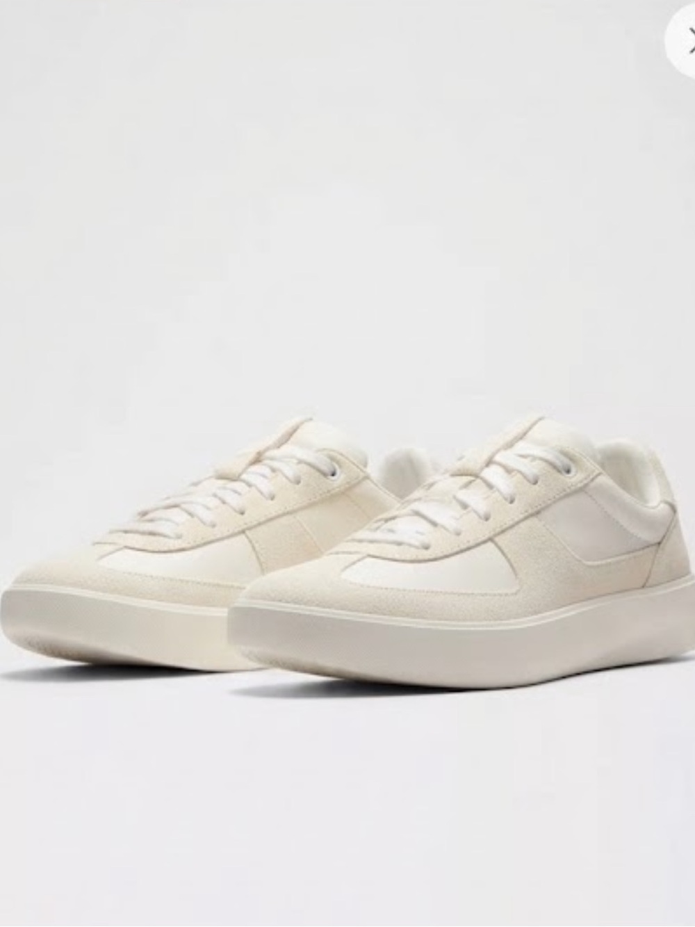 Minimalist White Lows - Lace-Up Men’s Sneakers